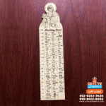 مسطرة الحروف القبطية بصورة الأنبا أنطونيوس أو أي قديس